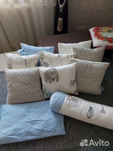 Бортики в кроватку