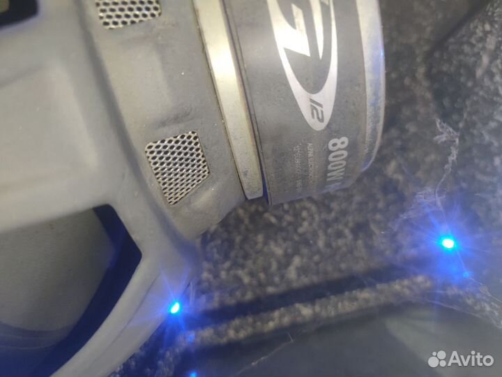 Сабвуфер alpine sbg 1244bp