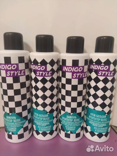Шампуни,бальзамы безсульфатные Индиго