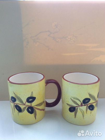 Блюдца, чашки, фужеры, салатник