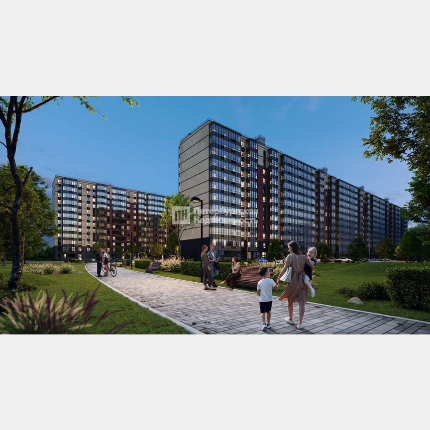 Квартира-студия, 24 м², 3/12 эт.