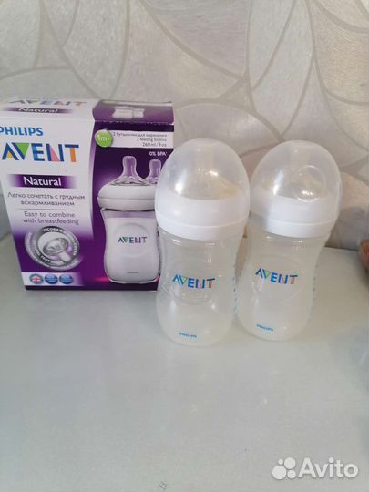 Бутылочки avent и соски