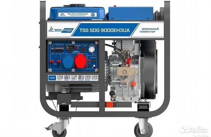 Дизель генератор TSS SDG 9000EH3UA