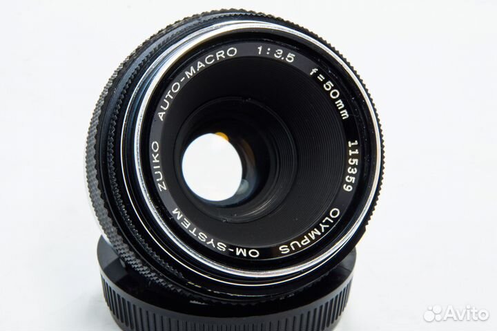 Объектив Olympus OM Zuiko Auto-Macro 50 mm f/ 3.5