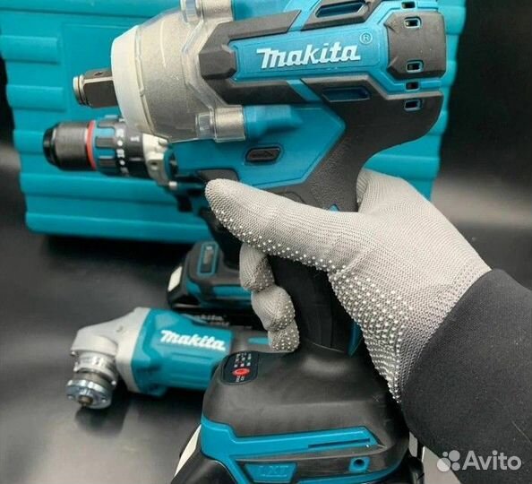 Набор инструмента makita 3 в 1 с ледобуром