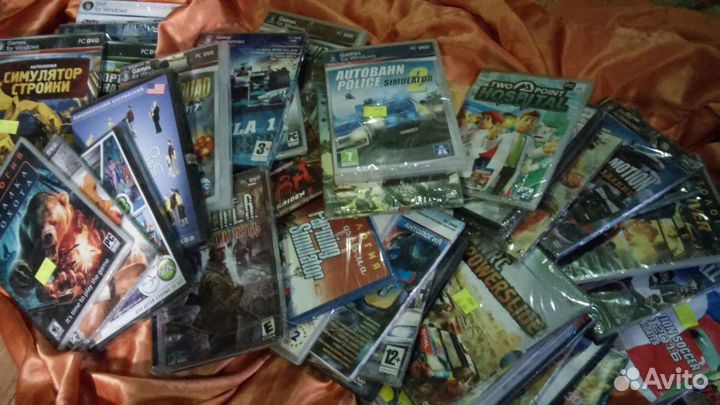 30+ игровых диска на пк