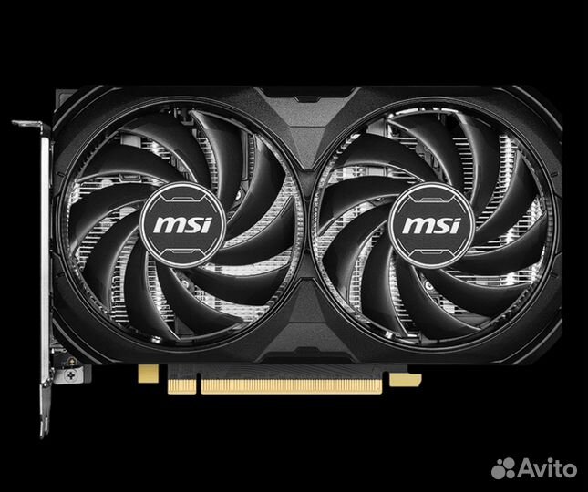 MSI RTX 4060 Ti 8G ventus 2X black E1 OC Мвидео