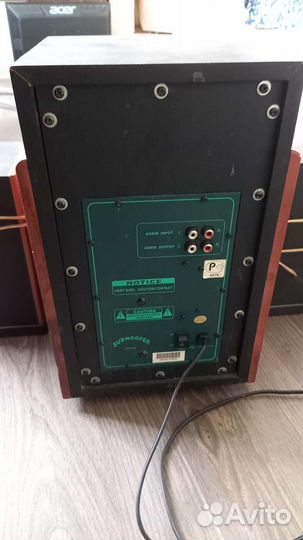 Колонки для компьютера с сабвуфером