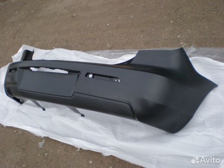 Бампер задний тайвань Mazda 3 BK хэтч рест 2006-09