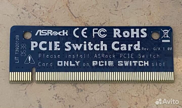 Плата расширения pcie Switch Card