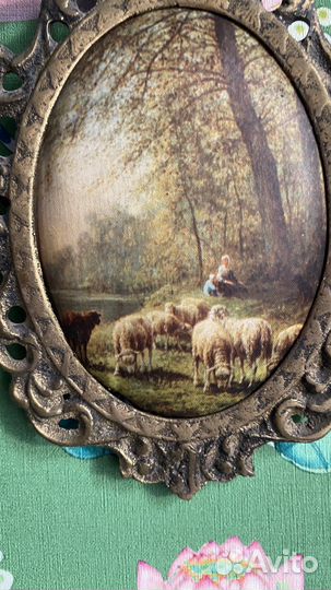 Шелкография бронза 17/9 см