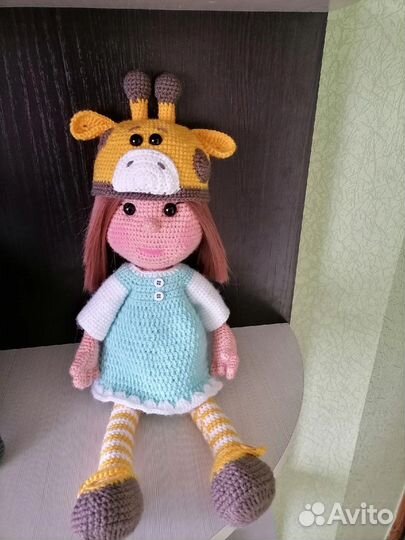 Вязаные игрушки ручной работы