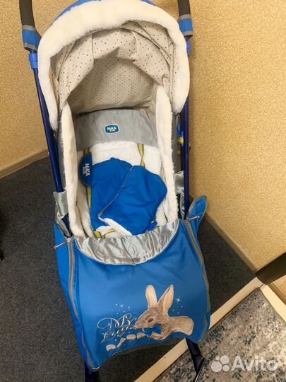 Санки коляска ника 7