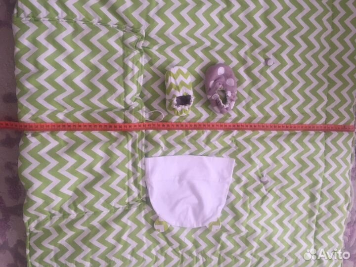 Конверт-трансформер,шапочка+пинетки в подарок