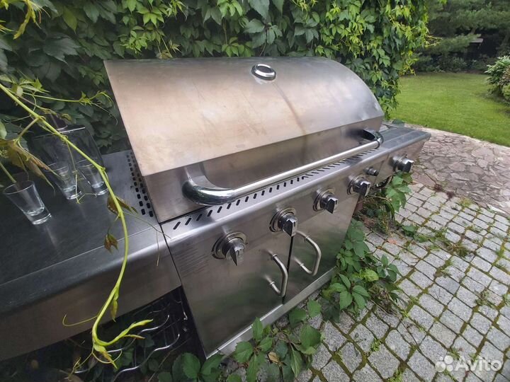Газовый гриль мангал барбекю
