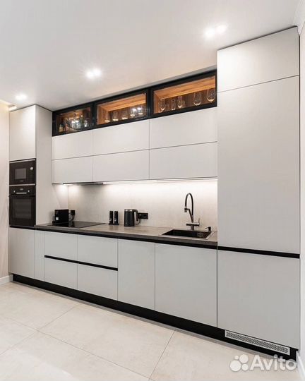 Кухня прямая под ключ