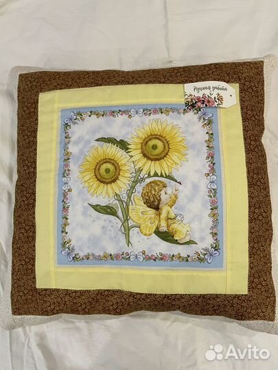 Подушки ручной работы печворк