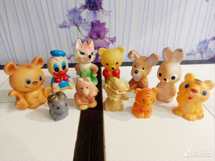 Резиновые игрушки СССР