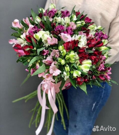 Букеты из альстромерий Альстромерии с доставкой