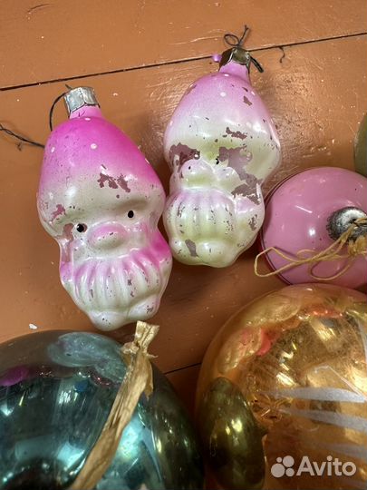 Елочные игрушки СССР советские