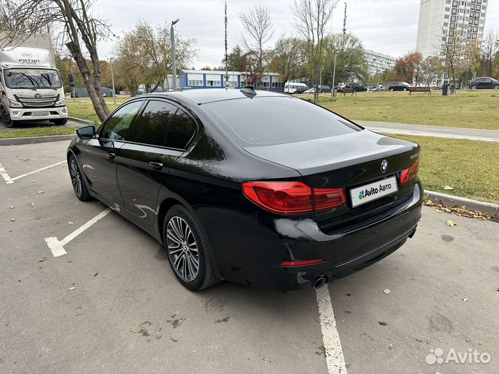 BMW 5 серия 2.0 AT, 2018, 104 500 км