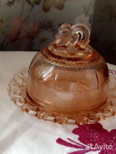 Вазочка. Цветное стекло