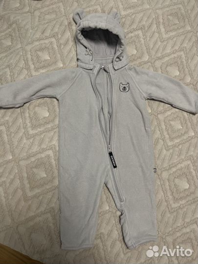 Комбинезон флис хлопок Crockid 68-74-80