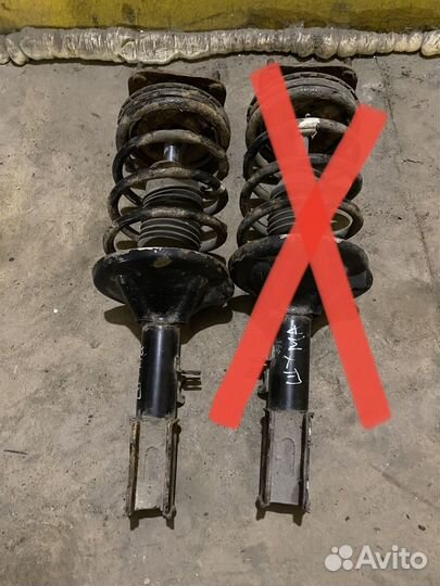 Стойка передняя левая Киа Шума/Нексия