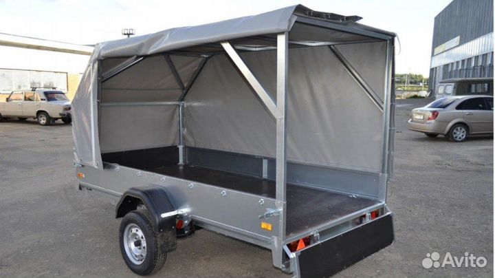 Прицеп легковой для снегохода сст 7132