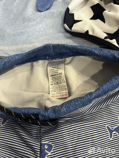 Пляжный костюм детский и сабо