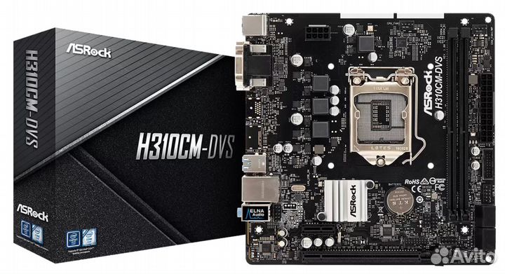 Материнская Плата asus prime H310M-K R2.0