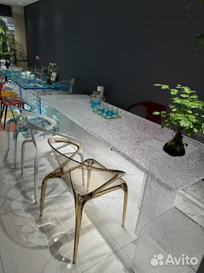 Столы стулья из эбоксидной смолы