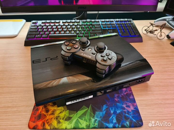 Sony PS3 + PS Move + PS Eye + Диски