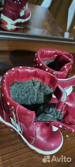 Сапоги зимние для девочки 23 р-р