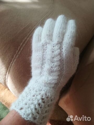 Перчатки пуховые