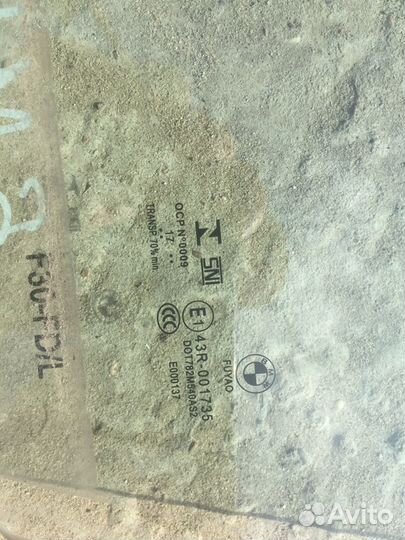 BMW f30 стекла в двери бмв ф30