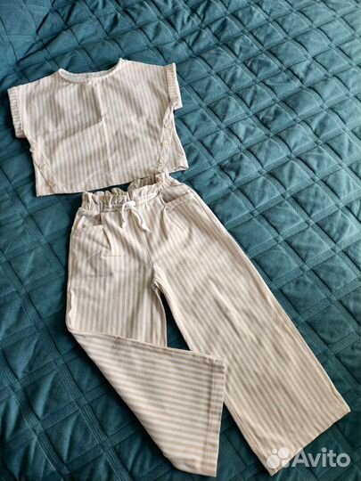 Летний брючный костюм Zara 122/128