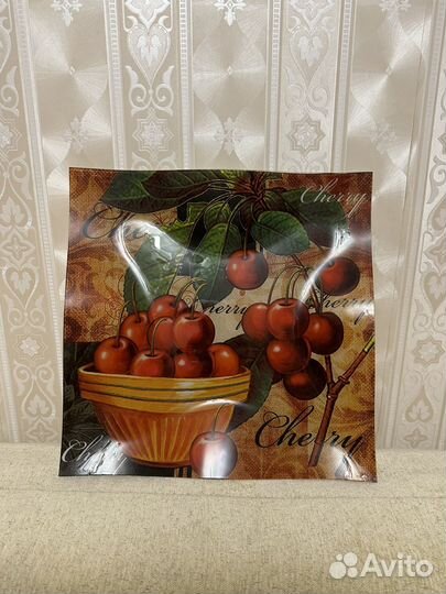 Блюдо / тарелка из стекла