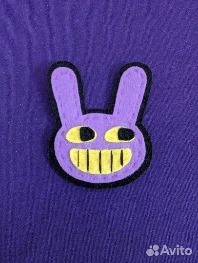 Джекс- Значок из фетра. Ручная работа