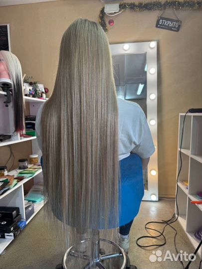 Модель на наращивание биопротеиновых волос