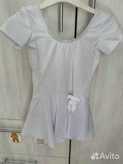 Купальник гимнастический с юбкой 92/98