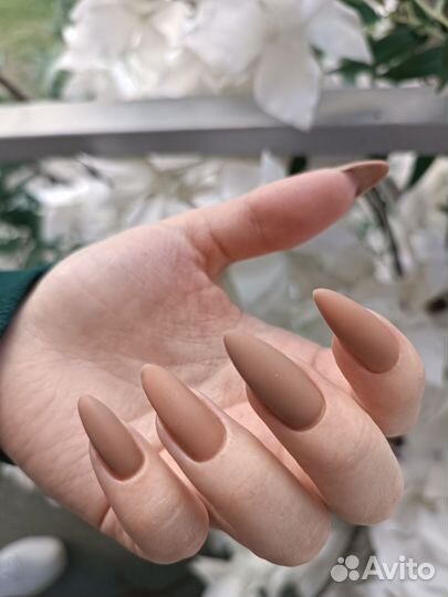 Наращивание ногтей гель лак