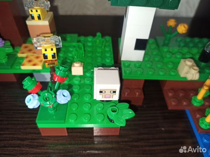 Lego minecraft деревня