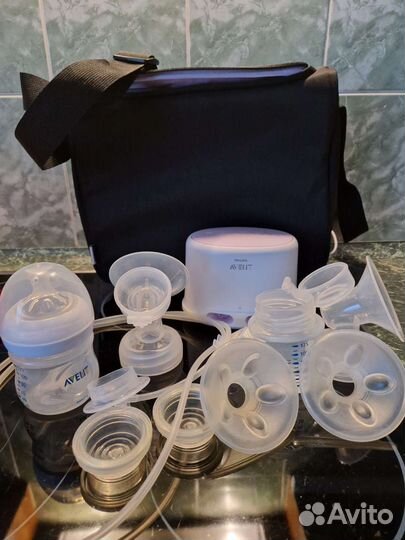 Молокоотсос philips avent двойной