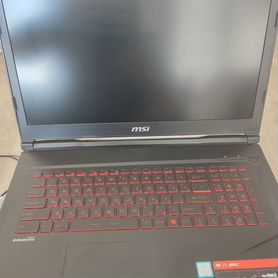 Игровой ноутбук msi 17 3