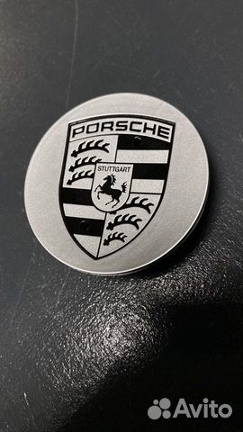 Крышка центрального отверстия диска Porsche