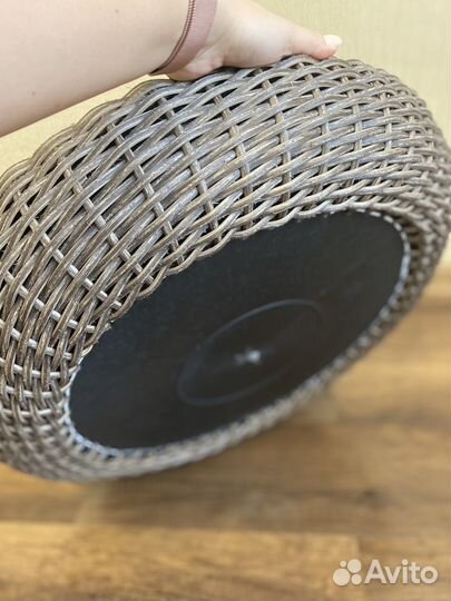 Лежанка для животных из ротанга