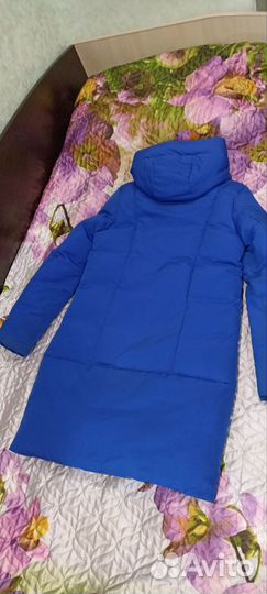 Куртка зимняя женская длинная с капюшоном