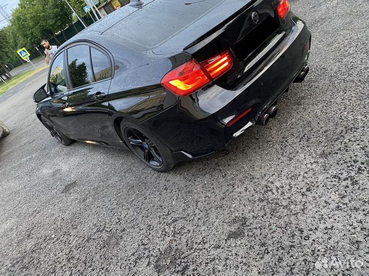 Элероны заднего бампера М стиль