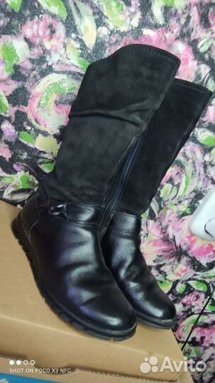 Сапоги для девочки 34 размер